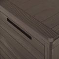 vidaXL Záhradný úložný box hnedý 58,5x46x55 cm polypropylénový