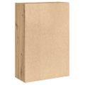 vidaXL skrinka na knihy/príborník Artisan Dub 66x30x98 cm