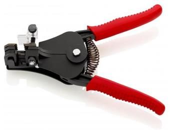 Knipex, 12 21 180, Odizolovacie klešty s tvarovými nožmi