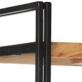 vidaXL Knižnica s 5 policami 60x30x180 cm akáciový masív