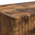 vidaXL TV nástenná skriňa 60 x 31 x 29,5 cm Dymová dub