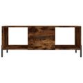 vidaXL Konferenčný stolík dymový dub 102x50x40 cm kompozitné drevo