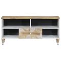 VidaXL TV skrinka 100x33,5x46 cm Masívne drevo Mango