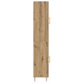 vidaXL Highboard 2 ks Remeselný dub 34,5 x 34 x 180 cm