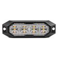 Výstražné osvětlení oranžové 4x3W LED R65 R10 12 / 24V IP6K9K AMIO-03929