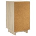 vidaXL Nočný stolík Dub sonoma 33,5 x 34,5 x 60 cm Kompozitné drevo