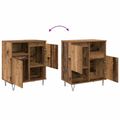 vidaXL Servírovacia skriňa Staré drevo 60 x 35 x 70 cm
