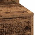 vidaXL Toaletný stolík Staré drevo 100 x 41 x 135 cm Kompozitné drevo