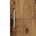vidaXL Highboard Staré drevo 50 x 42,5 x 185 cm