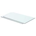 vidaXL Poličky 2 ks panel z priehľadného skla 60x30 cm