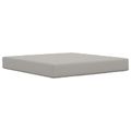 vidaXL Vankúš na vonkajšiu pohovku Polyester Sivá 68,5 x 68,5 cm