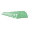vidaXL Fóliovník s oceľovým rámom zelený 96 m² 24x4x2 m