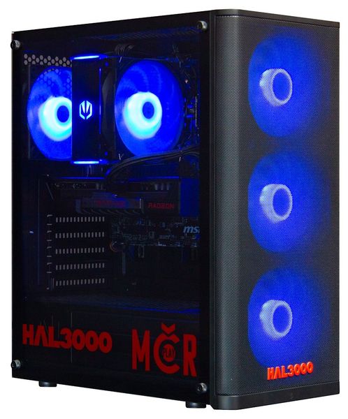 HAL3000 MČR Finale Elite / AMD Ryzen 7 5700X/ 16GB DDR4/ RX 9060 XT 16G/ 1TB PCIe4 SSD/ WiFi/ W11 Herní pocítac, AMD Ryzen 7 5700X, 16GB, AMD Radeon RX 9060 XT 16GB, 1TB PCIe SSD, Wi-Fi, W11