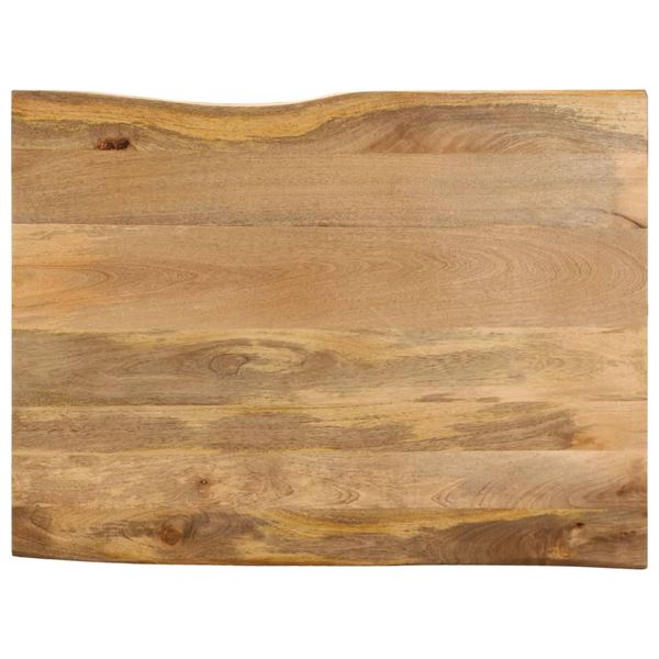 vidaXL Stolová doska 110x80x3,8 cm živý okraj masívne mango