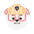 Hanging neon LED Paw Patrol on plexiglass - Rubble OW-130446