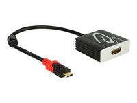 Externý video adaptér - RTD2171U - USB-C - HDMI - čierna - maloobchod