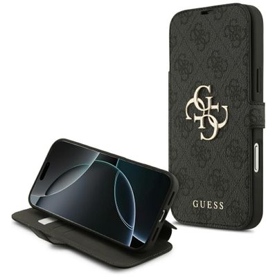 Guess Book 4G Metal Logo puzdro pre iPhone 17 Pro Max čierna