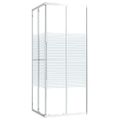 vidaXL Sprchový kút ESG 80x70x180 cm