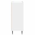 vidaXL Servírovacia skriňa Biela 66 x 34,5 x 91,5 cm Kompozitné drevo