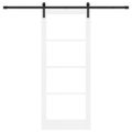vidaXL Posuvné dvere ORKDAL Biela 83 x 202 cm