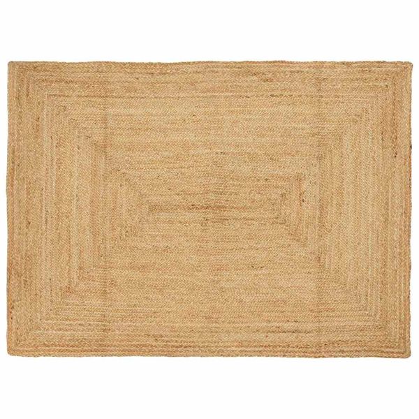 vidaXL Kusové koberce Prírodná 120 x 170 cm Juta