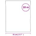 vidaXL Okenná fólia, statická, matná čierna 45x1000 cm, PVC