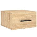 vidaXL Nástenné nočné stolíky 2 ks dub sonoma 35x35x20 cm