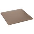 vidaXL Nástenný čelník 12 ks 30 x 30 cm Kapučínová látka