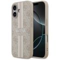 Puzdro Guess 4G Printed Stripes MagSafe pre iPhone 17 ružové