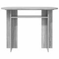 vidaXL Konzolový stôl Sivá sonoma 100 x 39,5 x 75 cm Kompozitné drevo