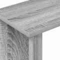 vidaXL Koncový stôl Sivý Sonoma 35 x 25 x 50 cm Kompozitné drevo