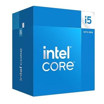 Intel/Core i5-14500/14-Core/2,6GHz/LGA1700 Procesor, 14 jadier, 20 vlákien, max. 5,0GHz, 24MB, LGA1700, Intel UHD 770, 65W TDP, BOX s chladičom