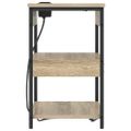 vidaXL Nočný stolík 2 ks Sonoma dub 41 x 31 x 51 cm Kompozitné drevo