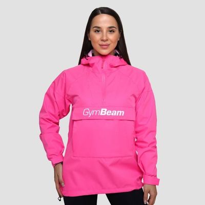Dámska bunda Rain Smock Fuchsia - GymBeam, veľkosť S, veľkosť oblečenia S