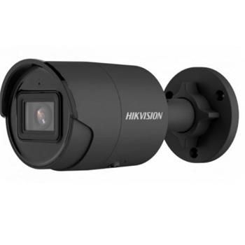 Hikvision 4MPix IP Bullet AcuSense kamera; IR 40m, mikrofón, čierna