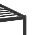 vidaXL Posteľný rám bez matraca hnedý dub 140x190 cm kompozitné drevo