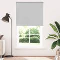vidaXL roleta Blackout svetlo šedá 130x210 cm Šírka látky 126,6cm
