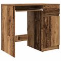 vidaXL Stôl staré drevo 86x49x76 cm kompozitné drevo