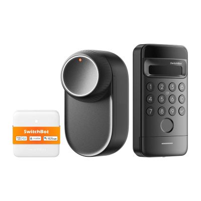 Inteligentný zámok SwitchBot Ultra 3 v 1 s ovládacím panelom Hub Mini Matter a klávesnicou Vision