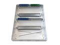 Rozvodný SRn-24/B (N+PE) IP40 plastový 2x12 stenný / biely dvierka