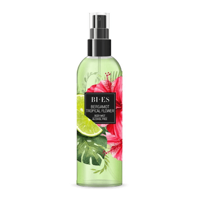 BI-ES BERGAMOT TROPICAL FLOWER telový sprej 200ML