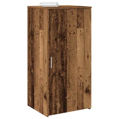 vidaXL Úložná skriňa Old Wood 50x45x103,5 cm Konštrukcia dreva