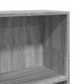 vidaXL Knižnica sivý dub sonoma 40x24x109 cm kompozitné drevo