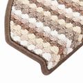 vidaXL Samolepiace nášľapy na schody 15 ks 65x24x4cm viacfarebné hnedé