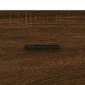 vidaXL Nástenná skrinka hnedý dub 80x36,5x35 cm kompozitné drevo