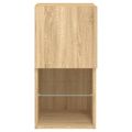 vidaXL TV skrinky s LED svetlami 2 ks dub sonoma 30,5x30x60 cm