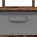 vidaXL Konferenčný stolík Staré drevo 77 x 55 x 42 cm Kompozitné drevo