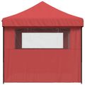 vidaXL Párty stan 279 x 410 x 315 cm Vínovo červená Oxfordská látka