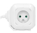Predlžovací kábel kocka 4G ORNO OR-AE-13144/W, 4x 230V, 2x USB nabíjací, prívod 1,4m, biela Predlžovací kábel kocka 4G ORNO OR-AE-13144/W, 4x 230V, 2x USB nabíjací, prívod 1,4m, biela