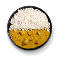 FIT Kuracie kari s ryžou Ready to eat - GymBeam, 420 g
